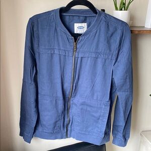Old Navy Blue Jacket with Pockets
